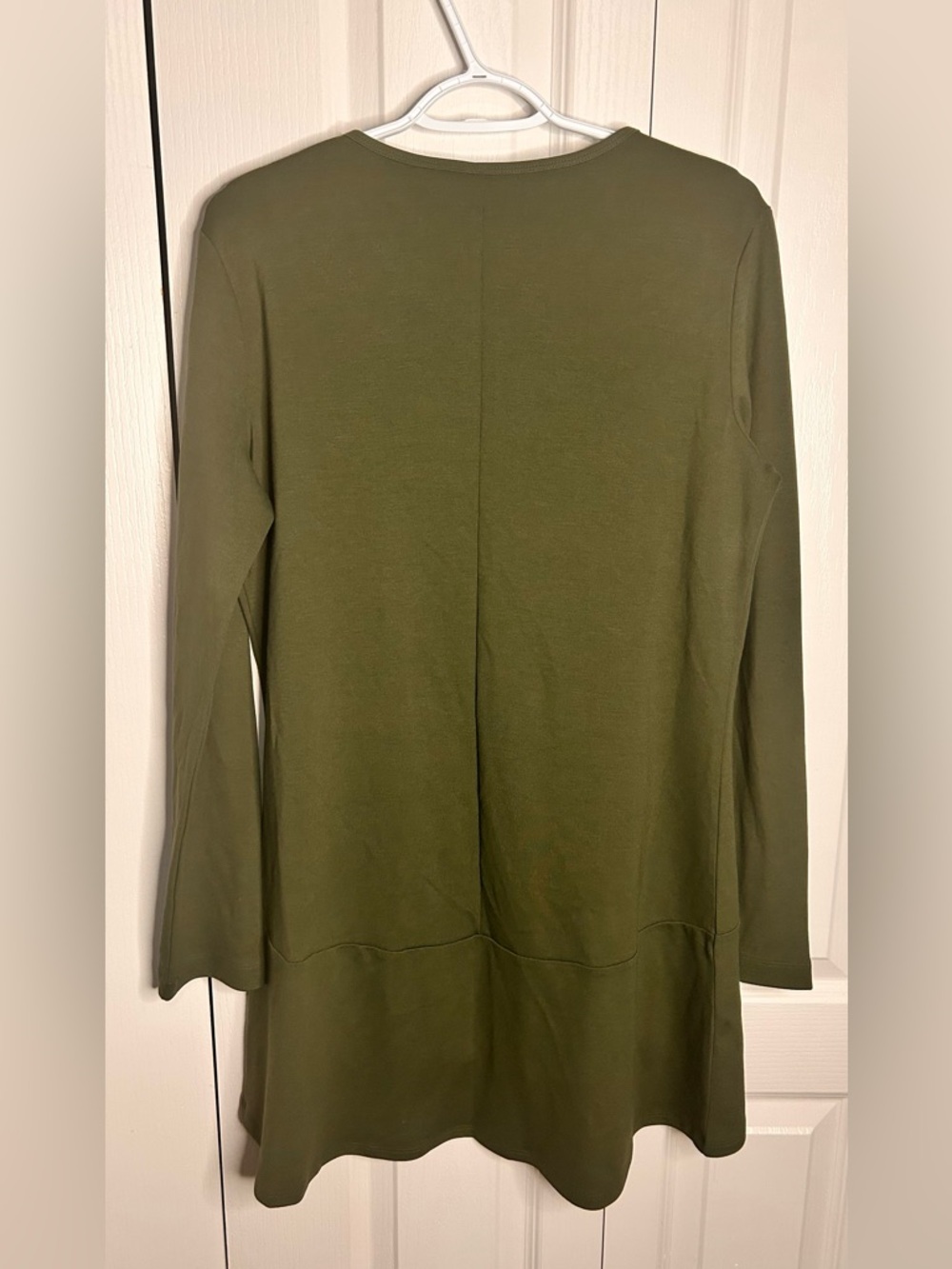 Fruit Of The Loom "Seek No Further" Women's Ponte Green Cardigan Size Large - Picture 6 of 6